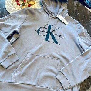 Awesome Calvin Klein blue Hoodie